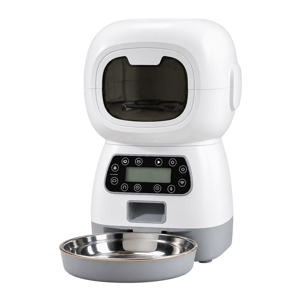 机器人造型按键喂食器 · 产品图片 · GuardHound