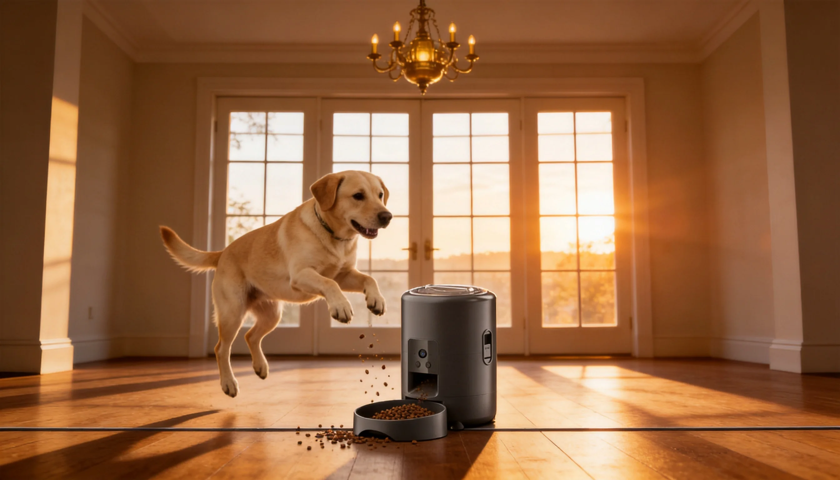 GuardHound智能喂食器 · 傍晚的定时喂食 · GuardHound DOG