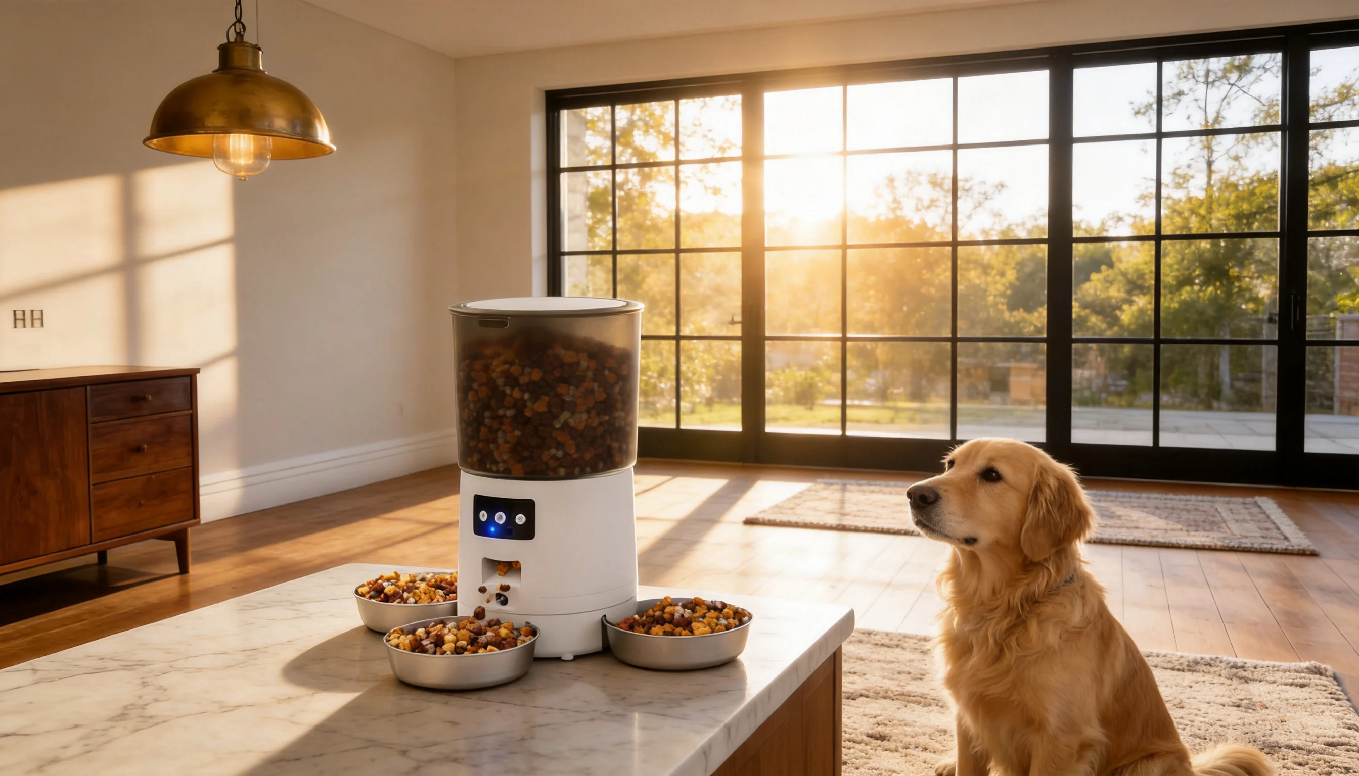 智能多宠喂食器 · 定时定量精 · GuardHound DOG