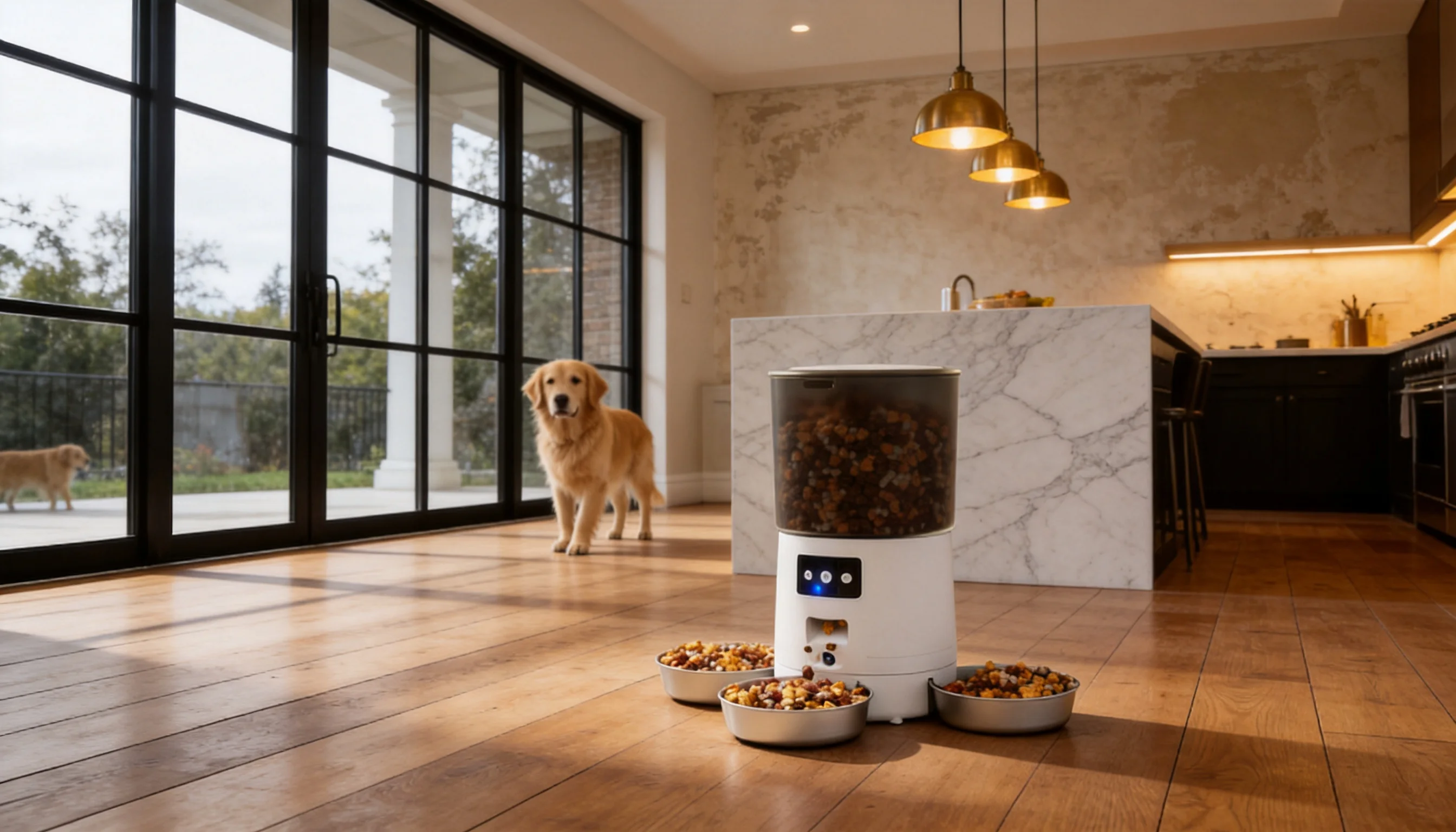 智能多宠喂食器 · 细节图 1 · GuardHound DOG