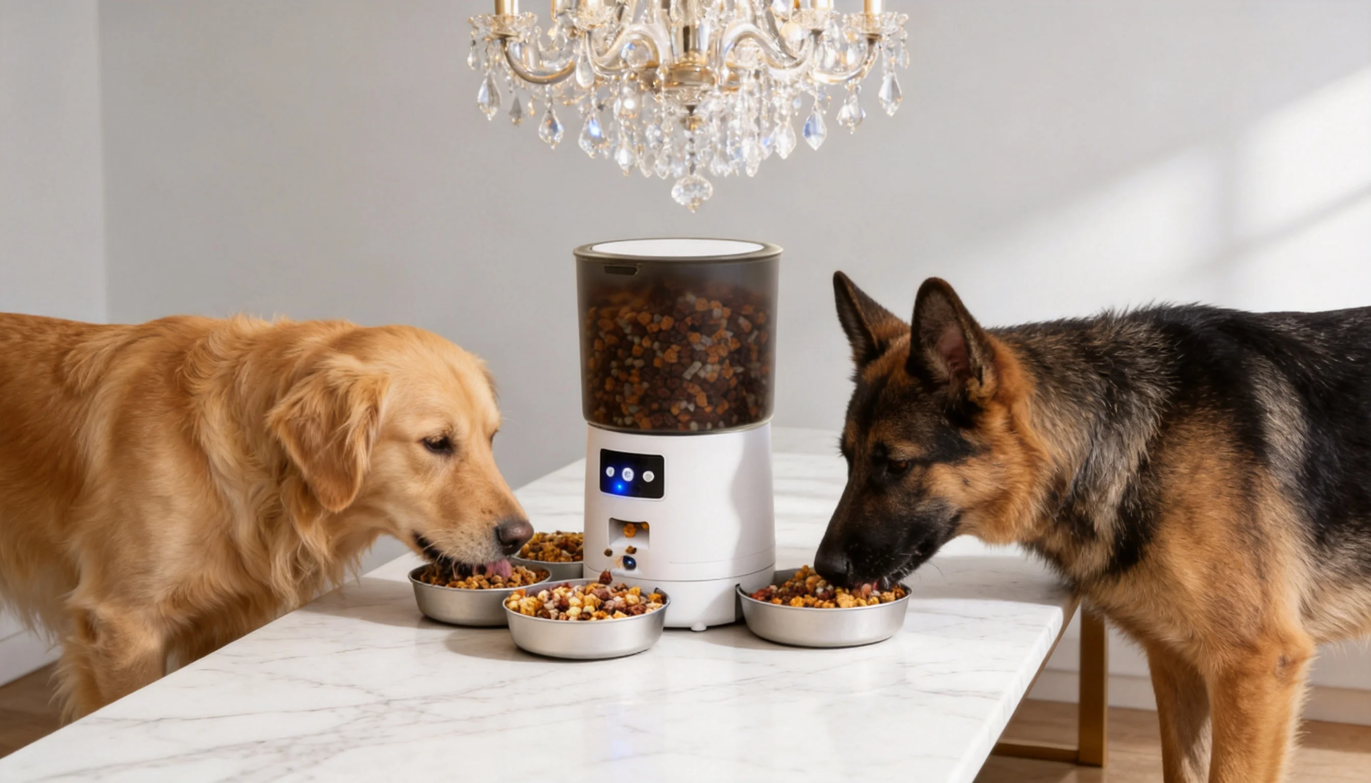智能多宠喂食器 · 餐厅多宠共餐 · GuardHound DOG