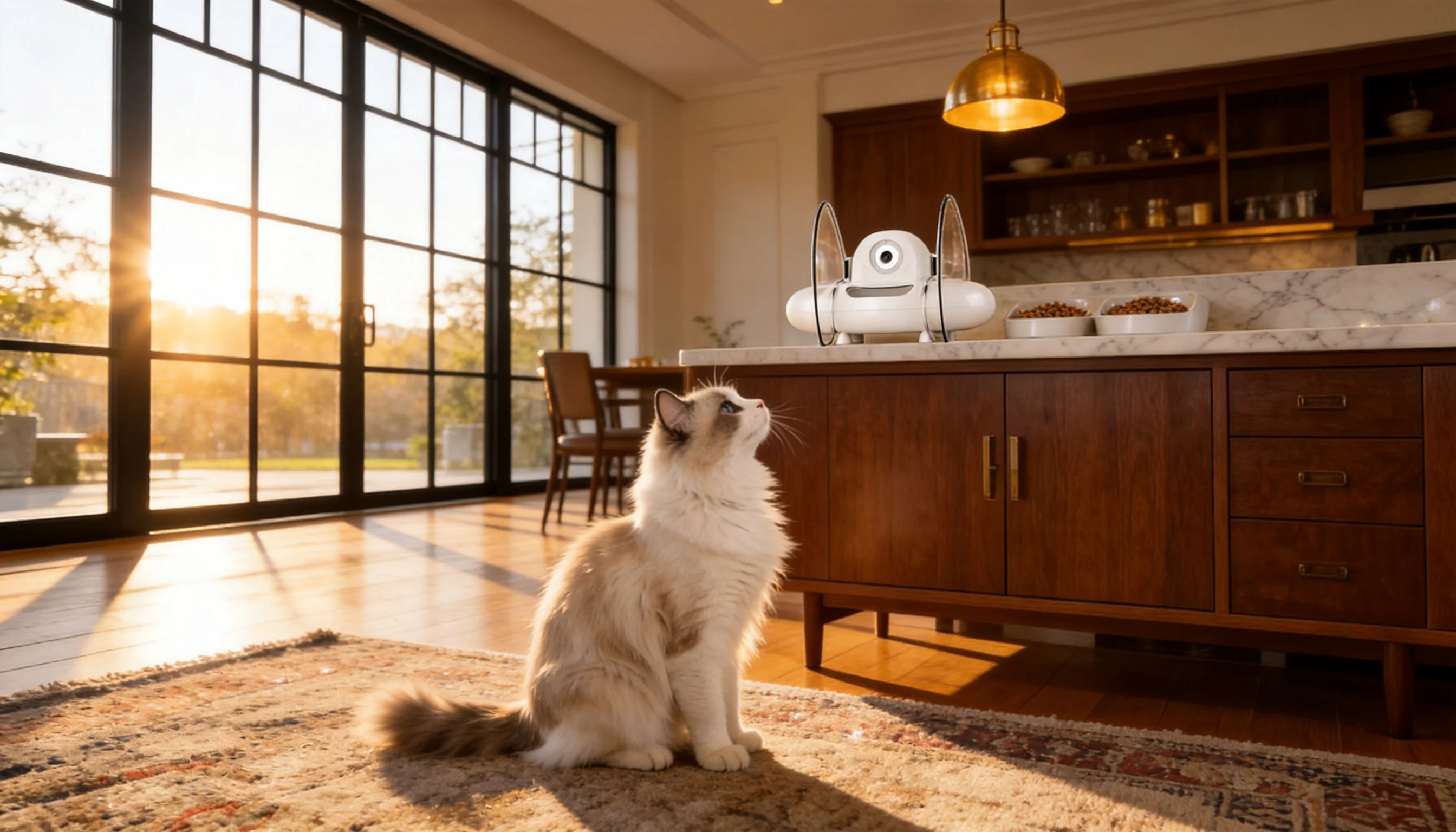 猫脸识别智能喂食器 · 高清摄像头 · GuardHound
