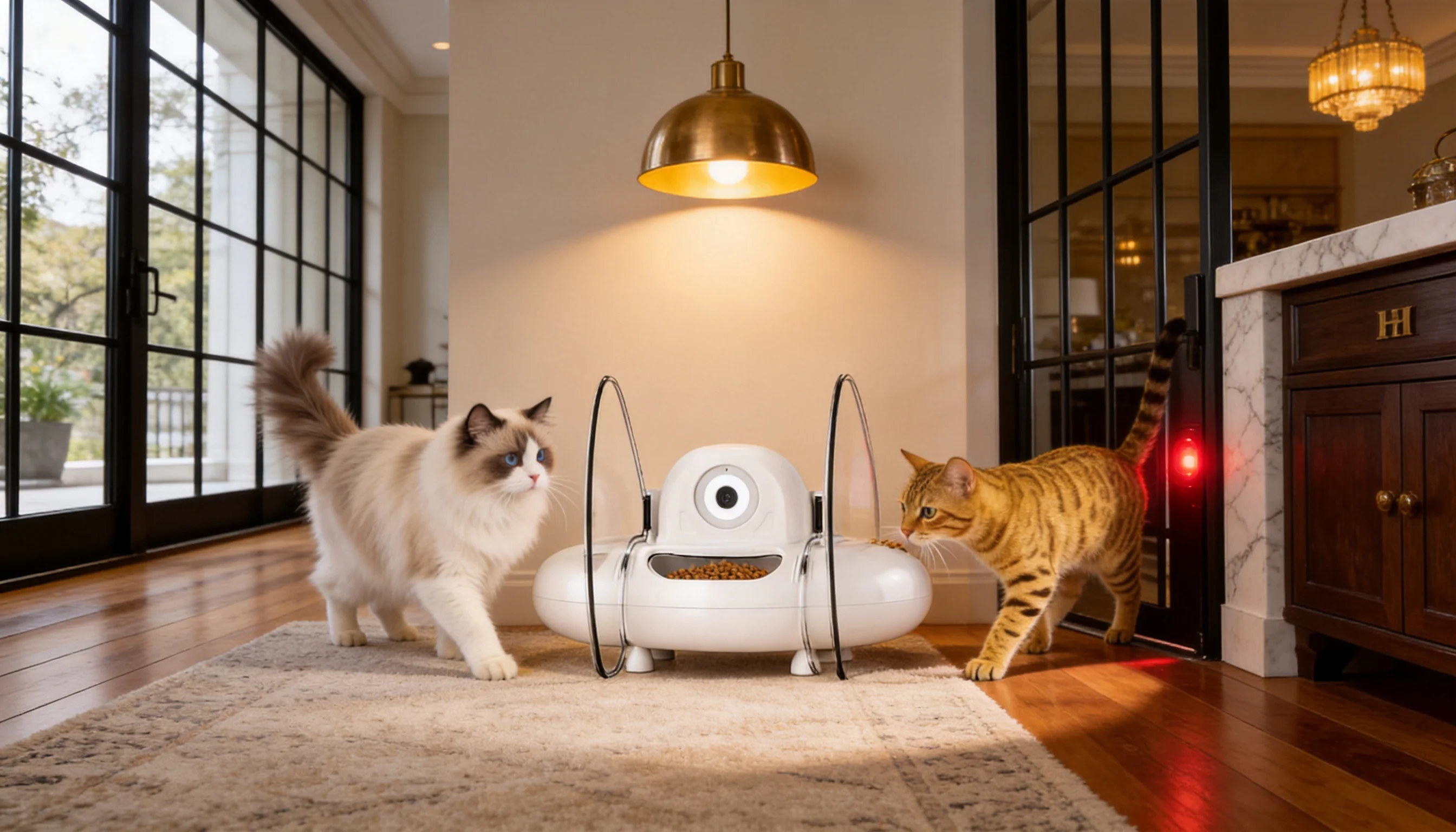 猫脸识别智能喂食器 · AI猫脸识别 · GuardHound