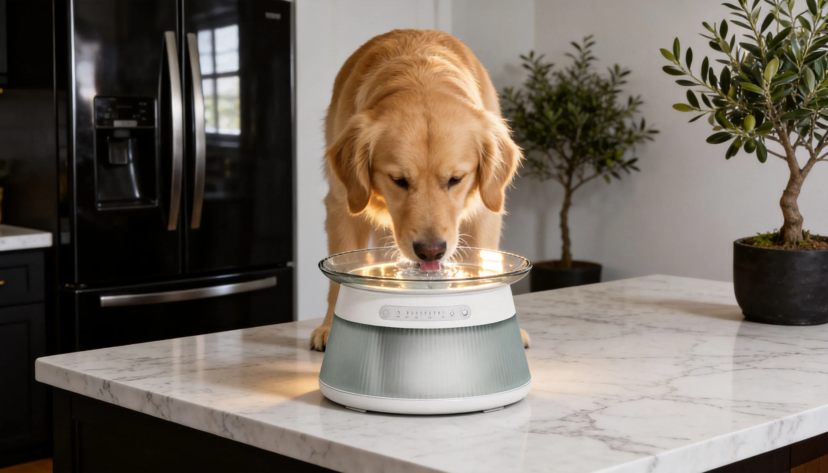 GuardHound智能活水饮水机 · 开放式厨房·早餐时刻 · GuardHound DOG