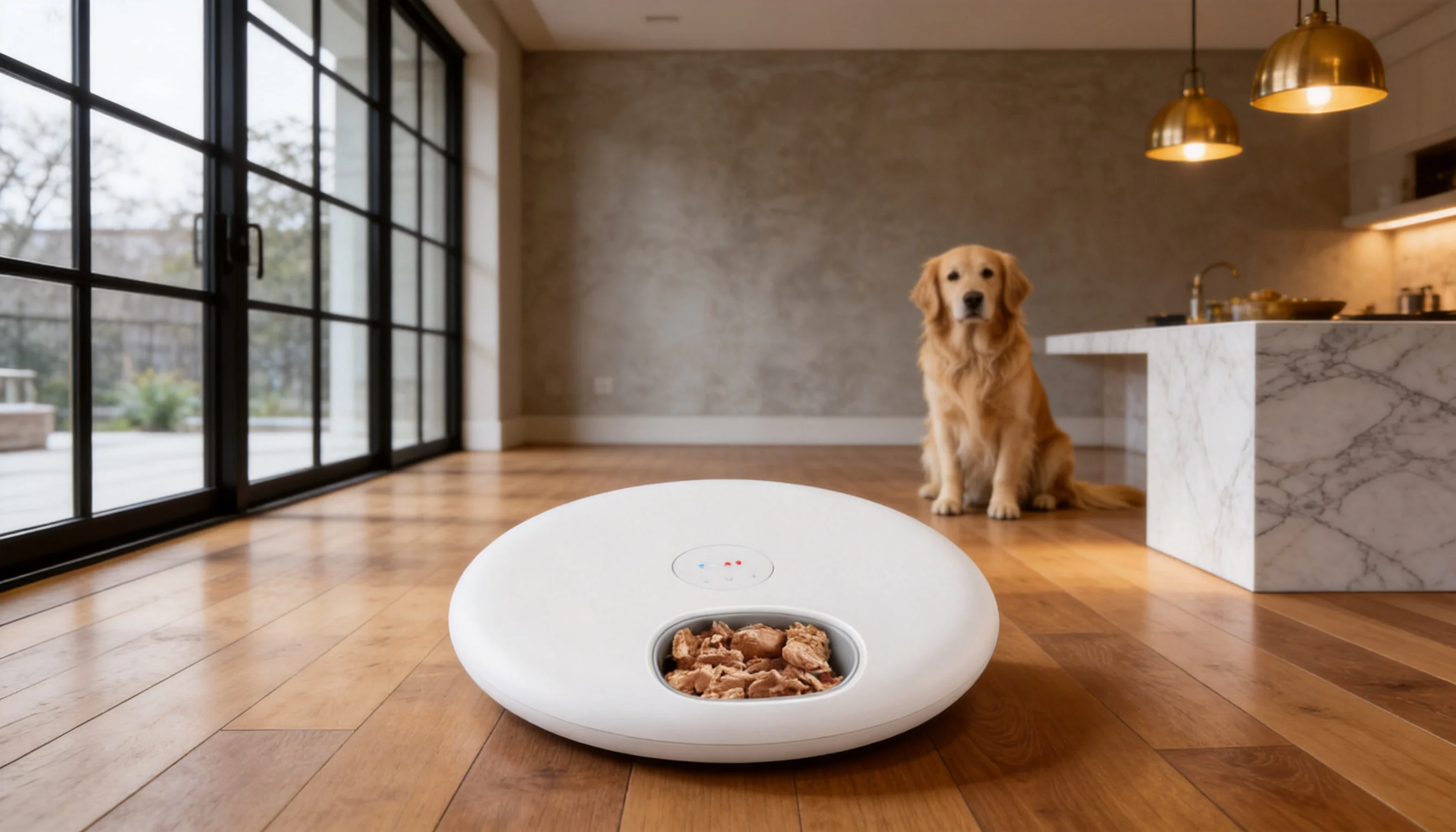 智能宠物喂食器 · 细节图 1 · GuardHound DOG