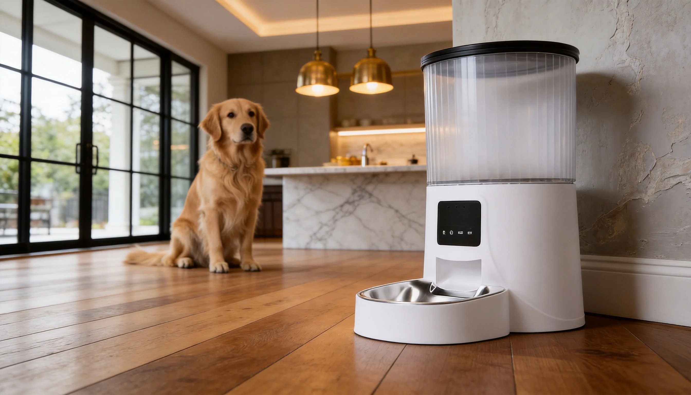 智能宠物喂食器 · 细节图 1 · GuardHound DOG