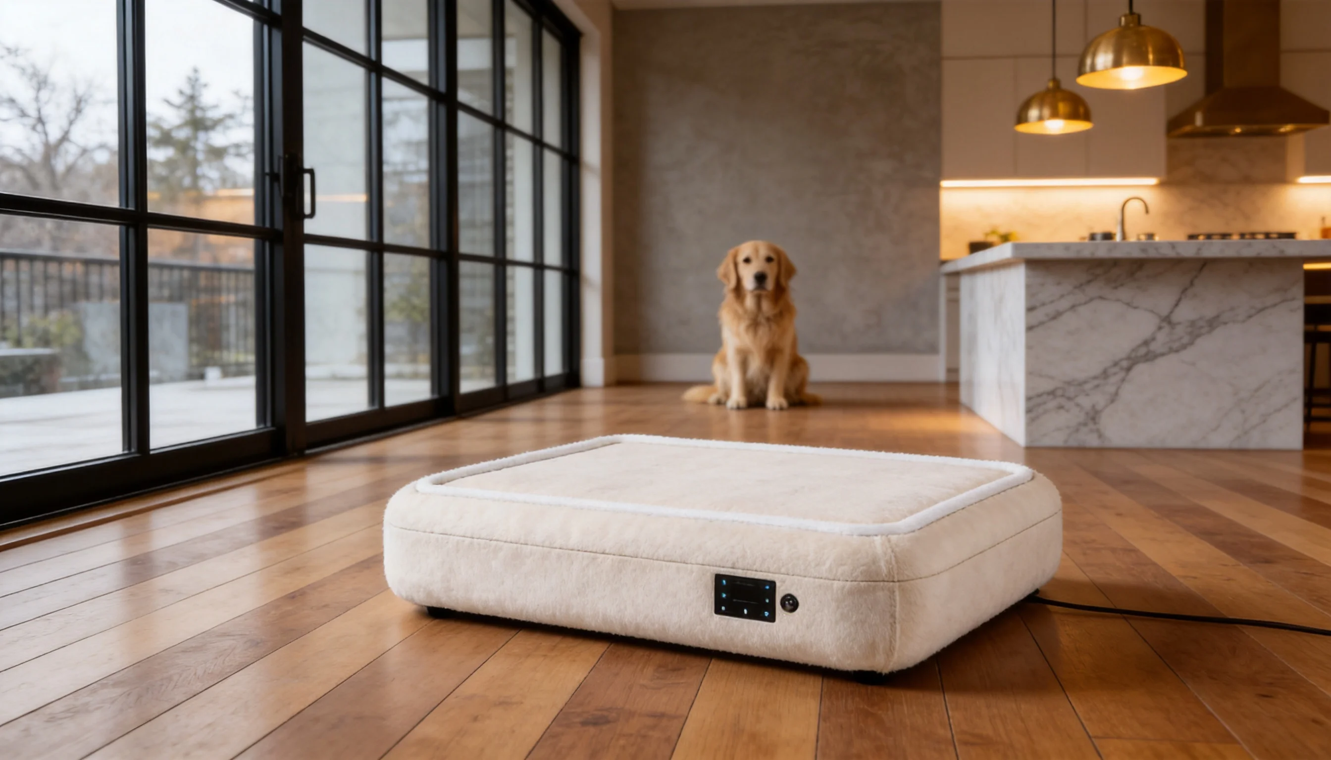 智能恒温加热宠物窝 · 细节图 1 · GuardHound DOG