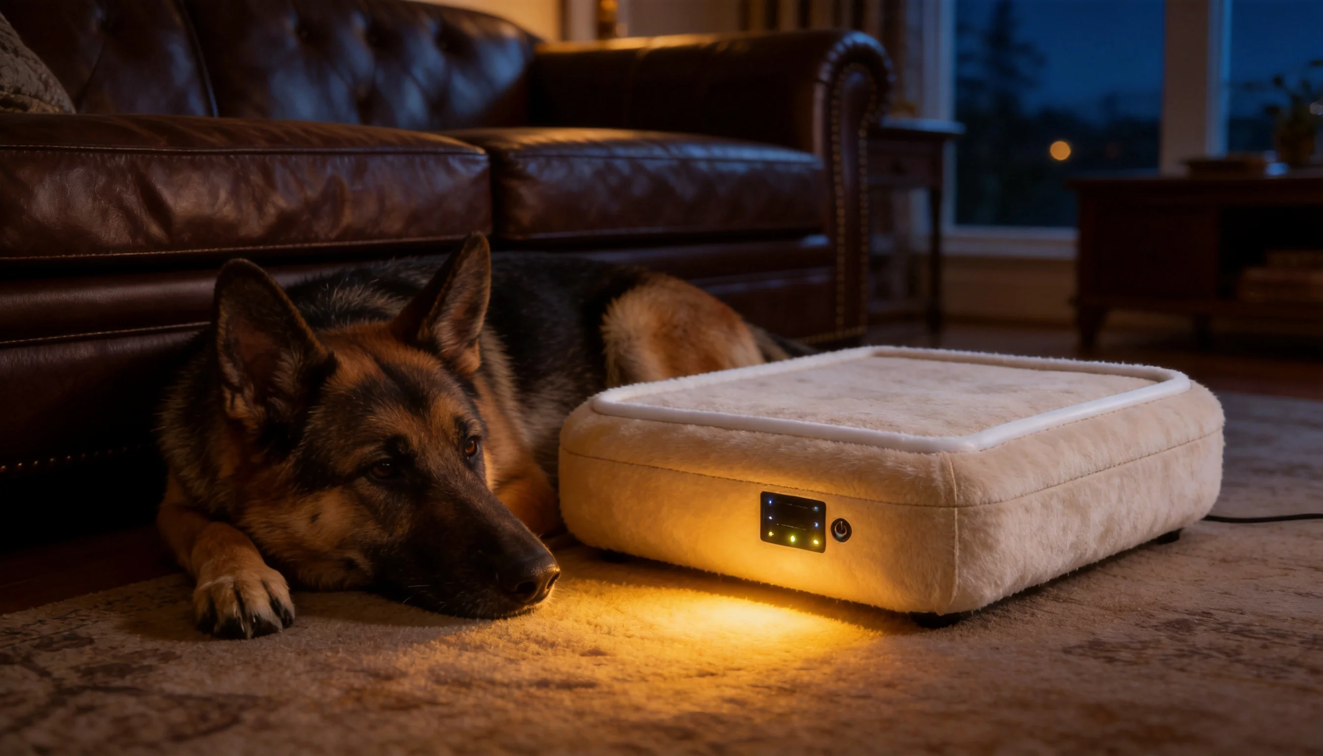 智能恒温加热宠物窝 · 温馨夜晚的陪伴 · GuardHound DOG