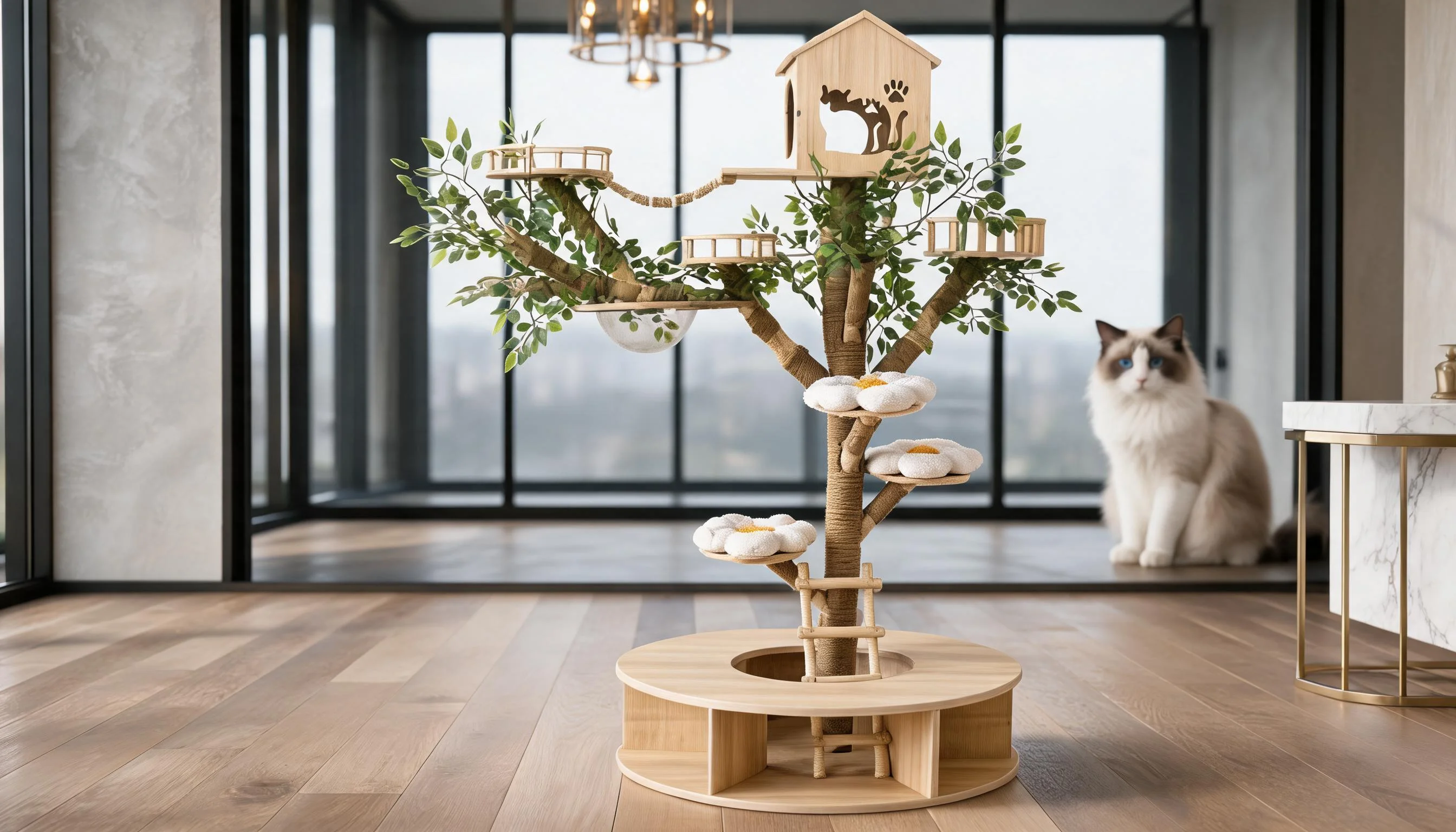 仿真树猫爬架 · G1 Full product · GuardHound