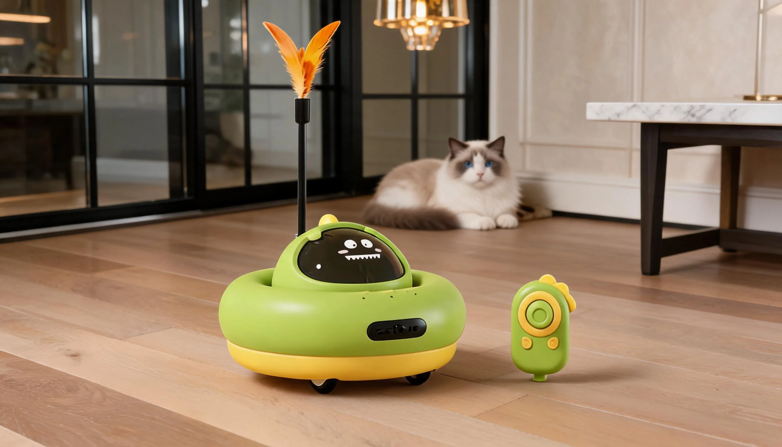 遥控电动逗猫玩具 · G1 Full product · GuardHound