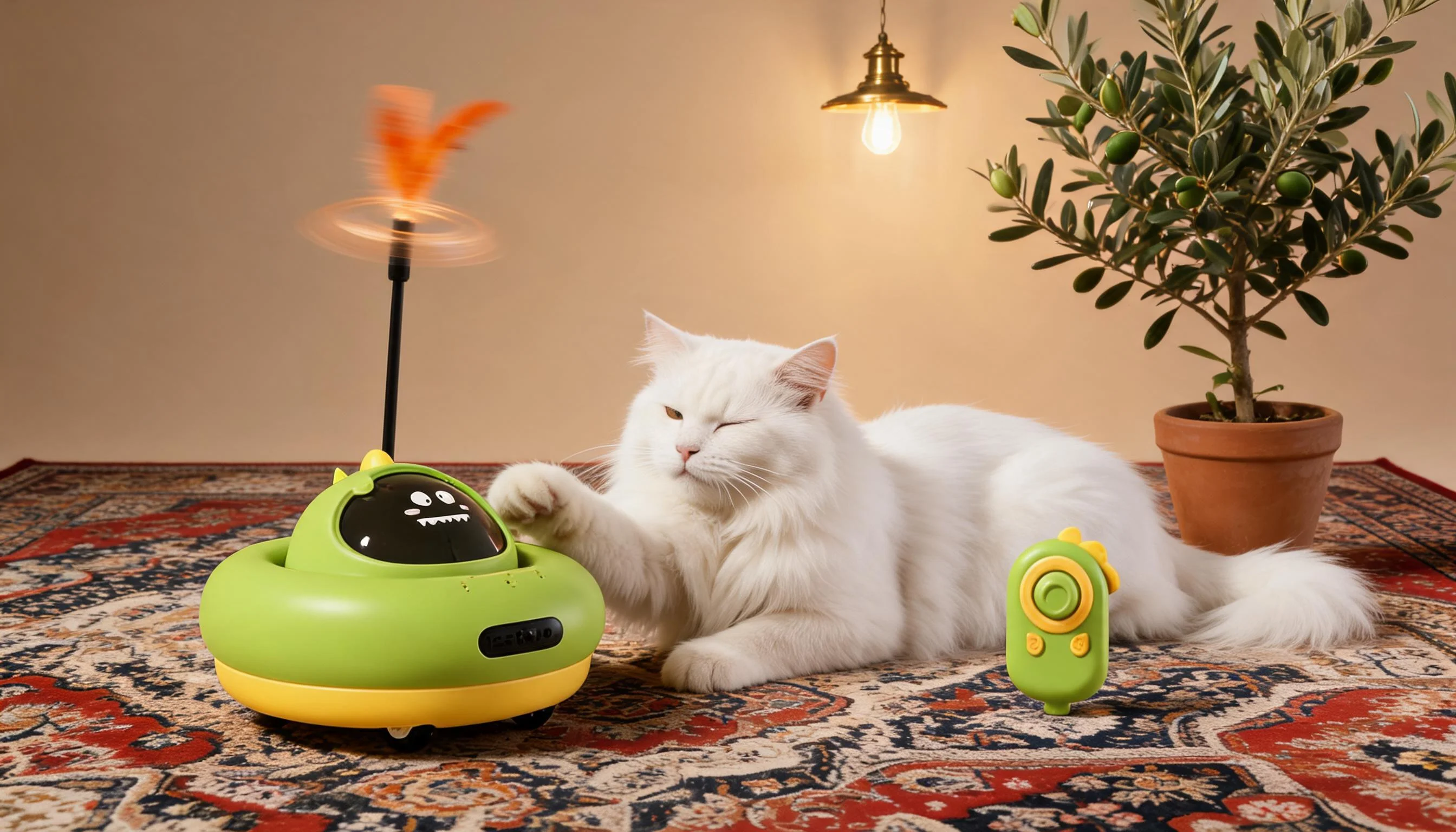 遥控电动逗猫玩具 · 夜晚卧室陪伴 · GuardHound