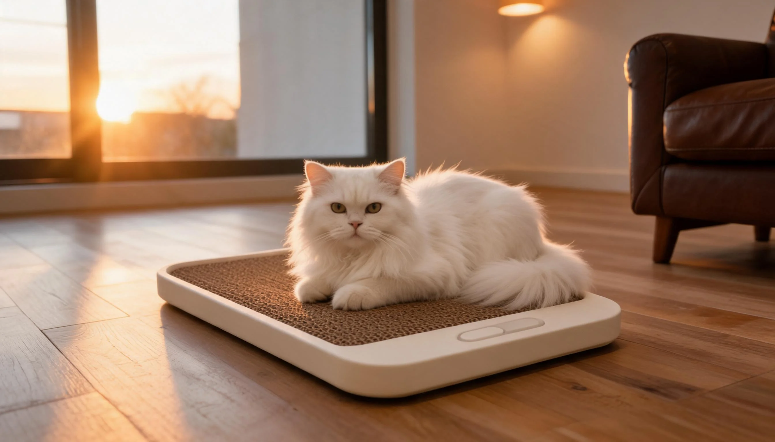 猫抓板体重秤二合一 · 书房阅读角 · GuardHound