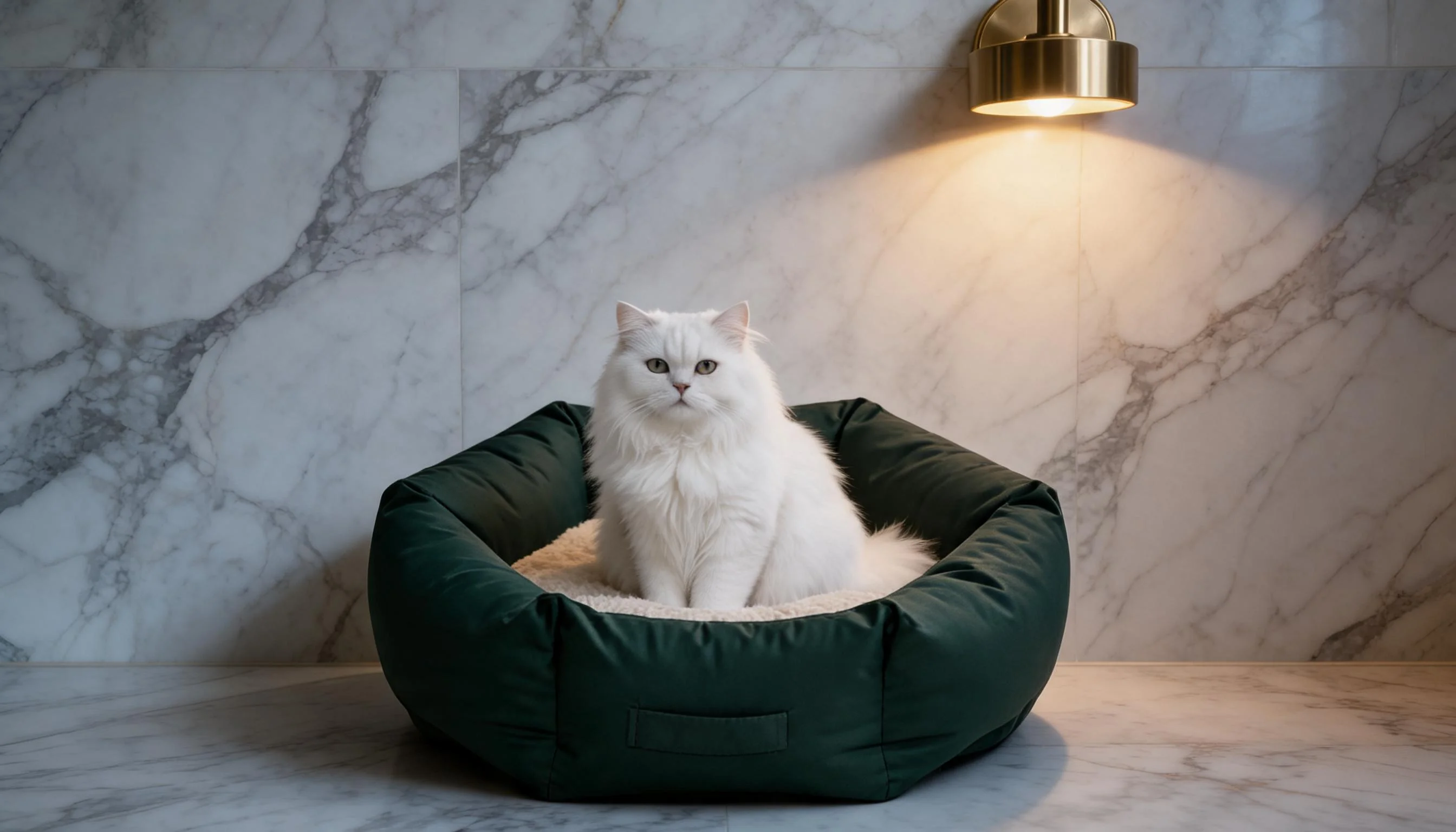 六边形猫窝 · 浴室角落的静谧时光 · GuardHound