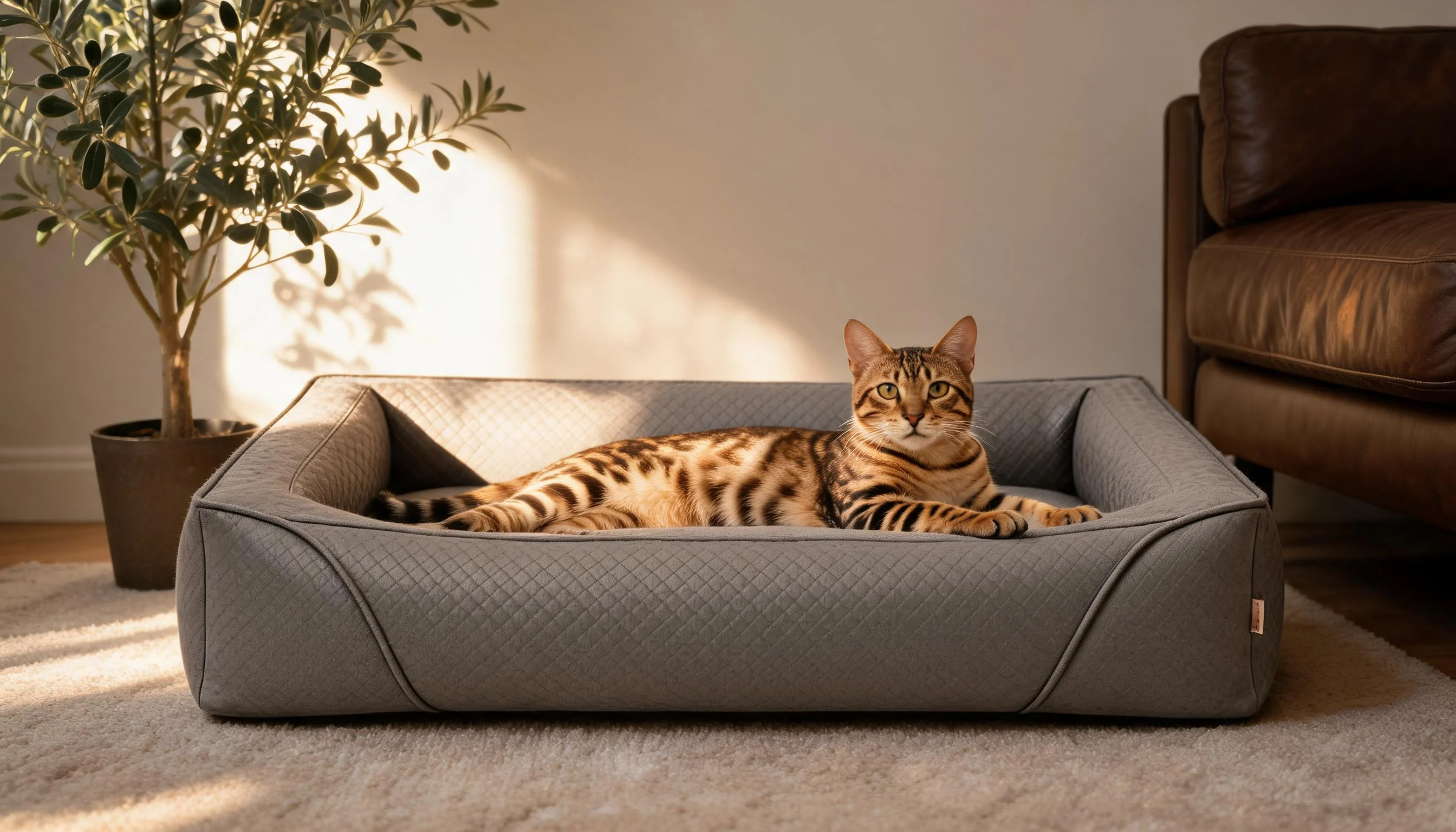 皮革简约猫窝 · 午后阅读角的陪伴 · GuardHound