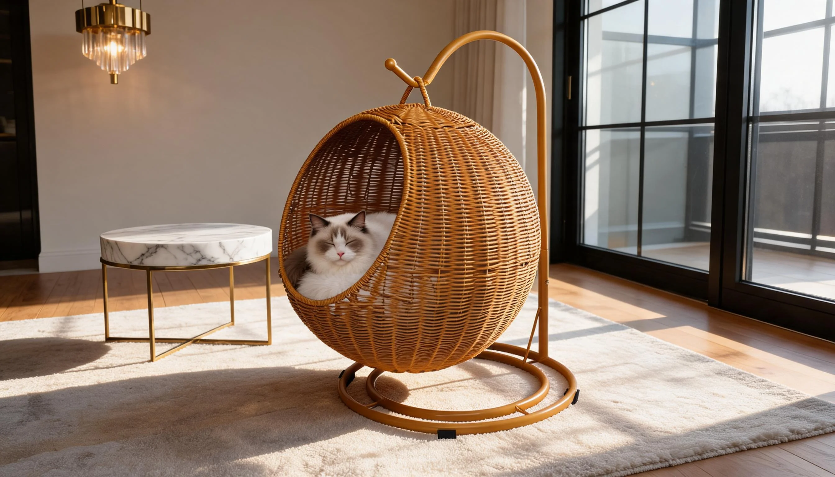 藤编吊篮猫窝 · 球形包裹安 · GuardHound